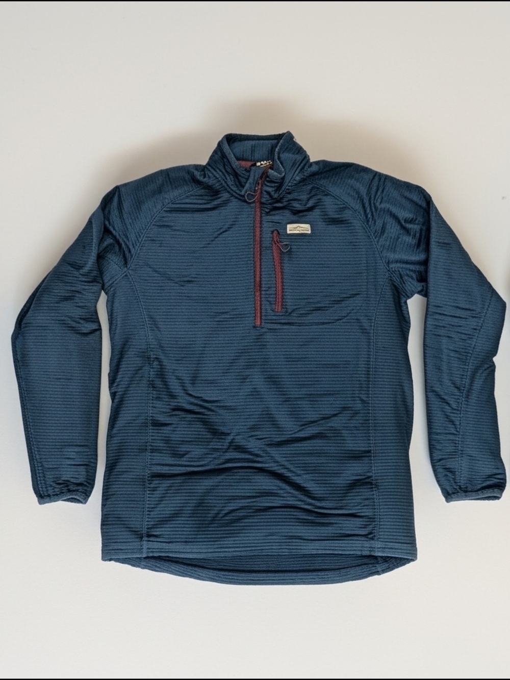 Orvis Men's Half-Zip Performance Pullover Jacket - Dark Teal